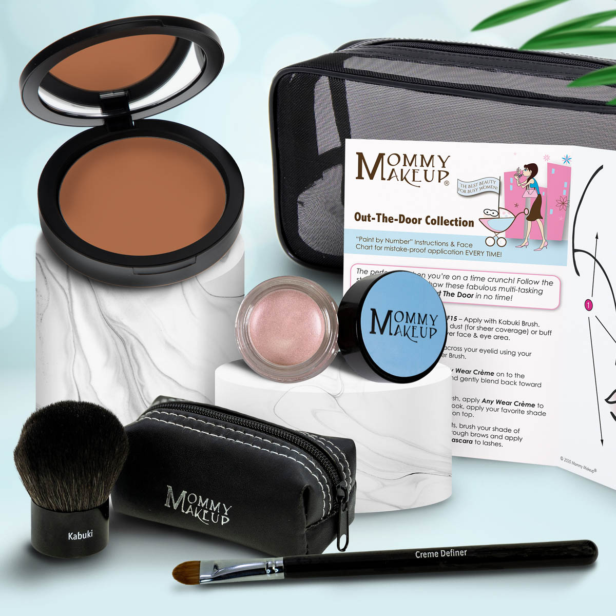 Out The Door Collection | Travel-friendly, Multi-tasking,Talc-free Makeup Set - Snipetell