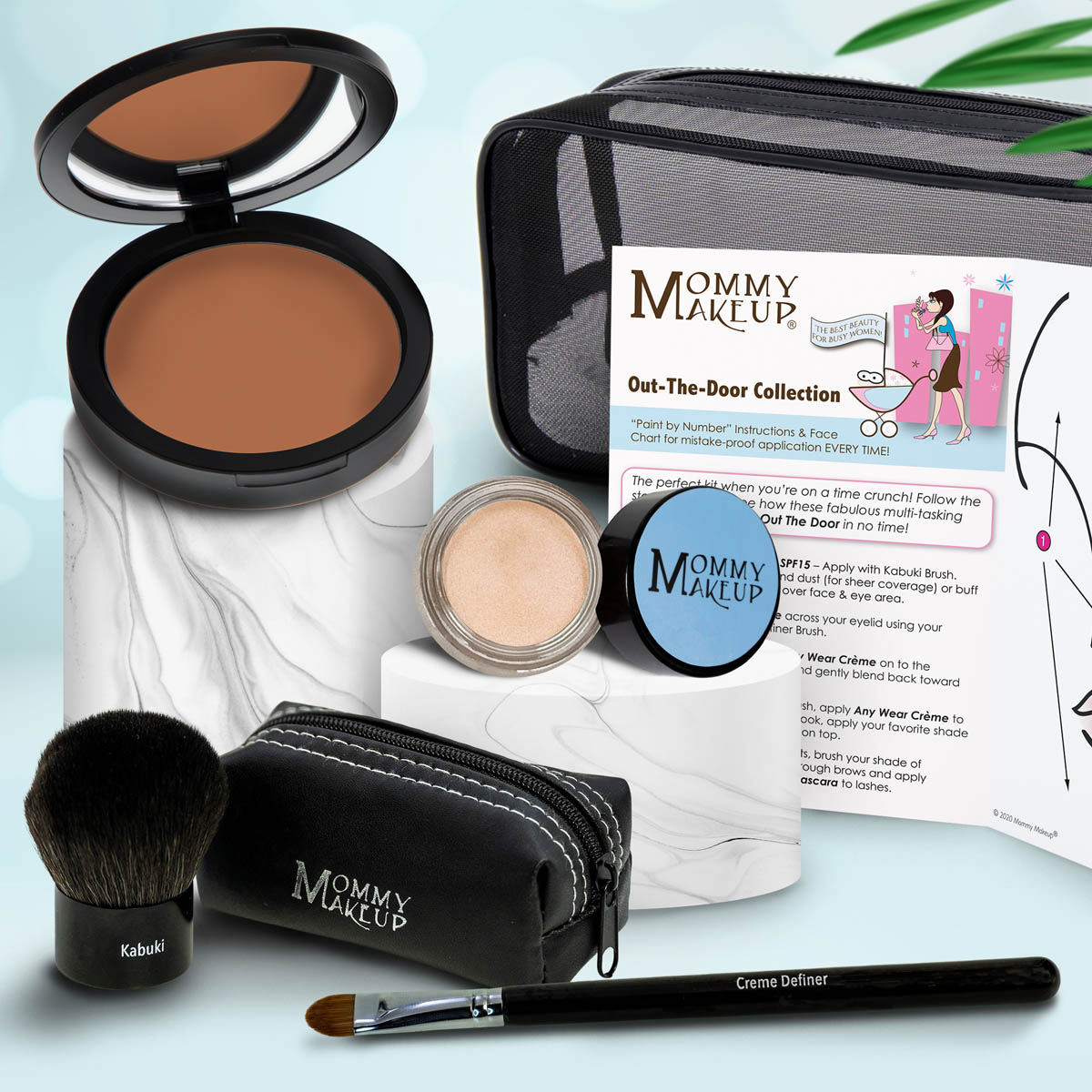 Out The Door Collection | Travel-friendly, Multi-tasking,Talc-free Makeup Set - Snipetell