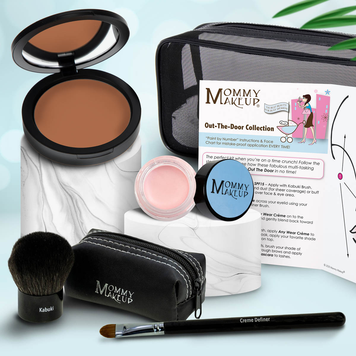 Out The Door Collection | Travel-friendly, Multi-tasking,Talc-free Makeup Set - Snipetell