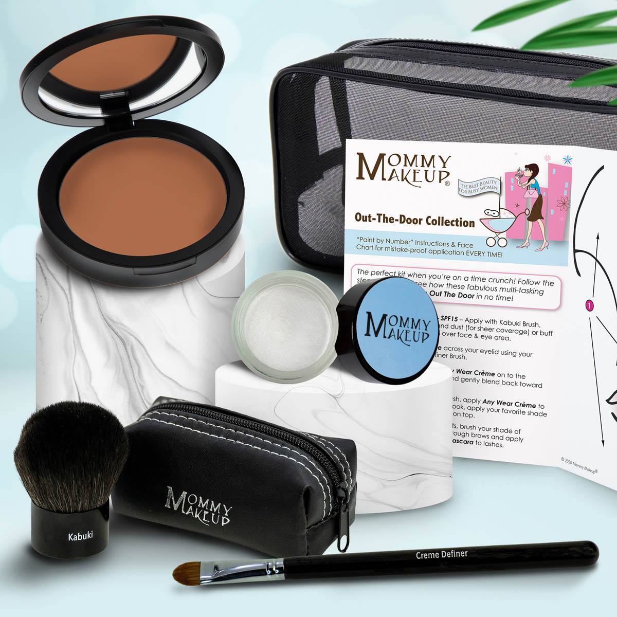 Out The Door Collection | Travel-friendly, Multi-tasking,Talc-free Makeup Set - Snipetell