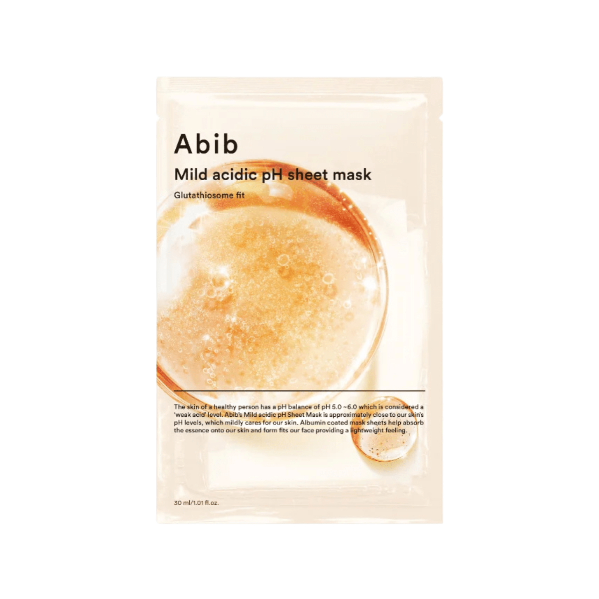 Abib Mild Acidic pH Sheet Mask - Snipetell