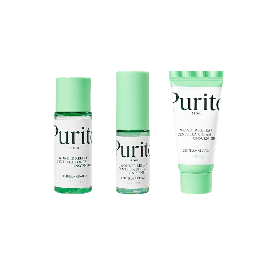 Purito SEOUL Wonder Releaf Centella Mini Kit Unscented - Snipetell