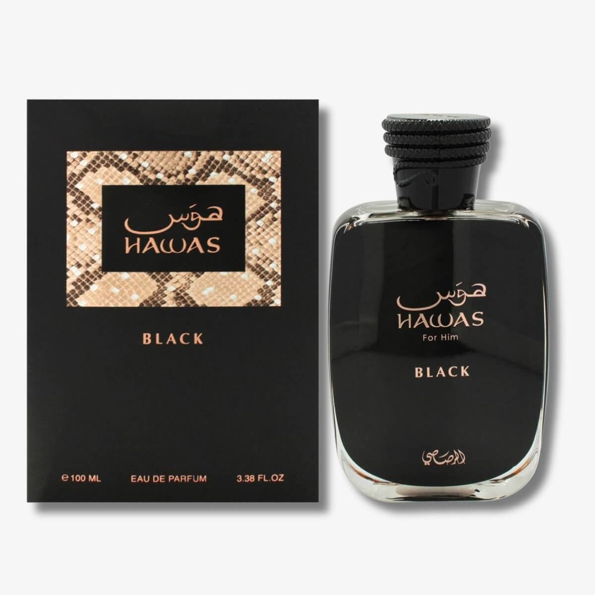 Rasasi Hawas Black EDP para hombre 100 ml