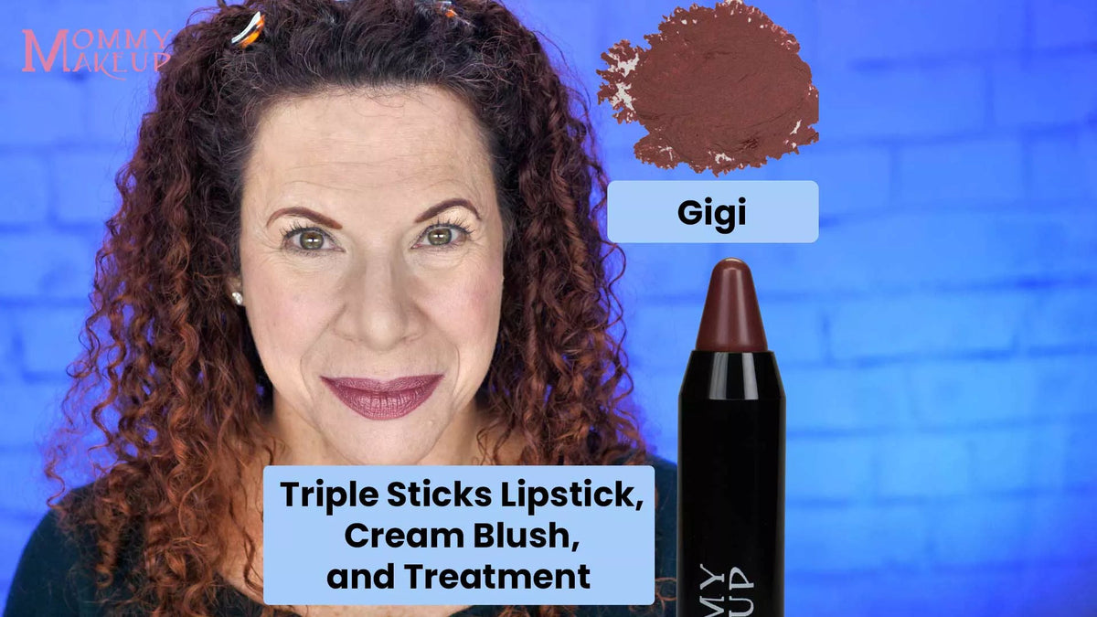 Triple Sticks Lipstick, Cream Blush, and Treatment in Gigi - Snipetell