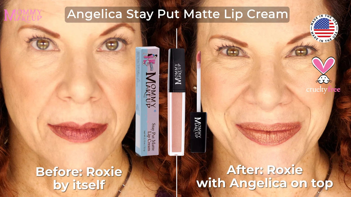 Angelica Stay Put Matte Lip Cream | Stunning Kiss-Proof Lipstick - Snipetell