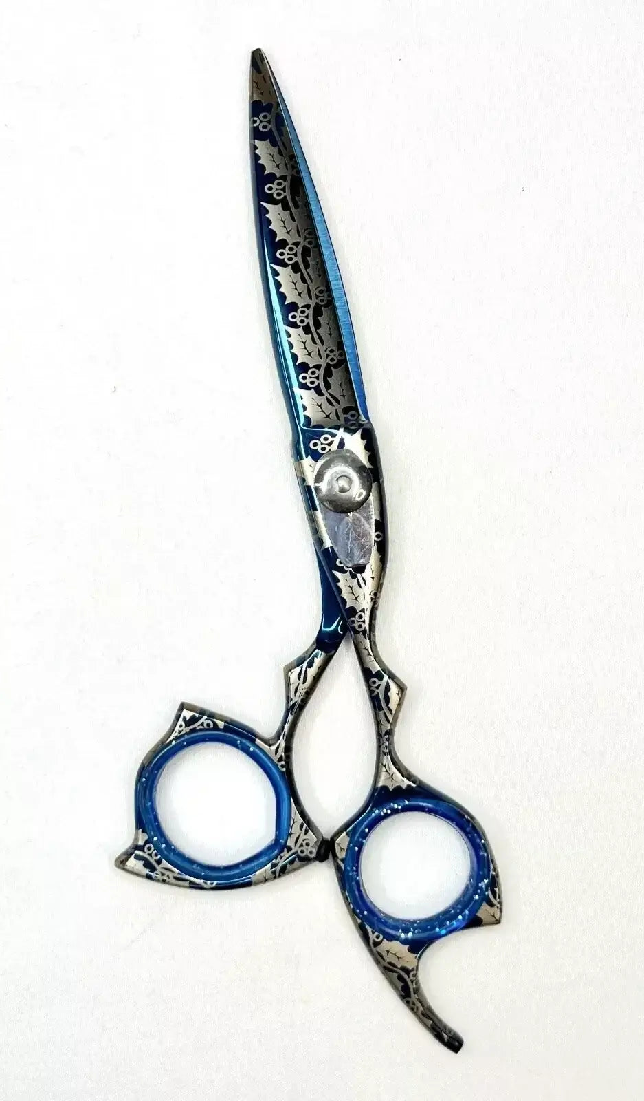 Blue Floral Shears: Elevate Your Craft with Elegance and Precision