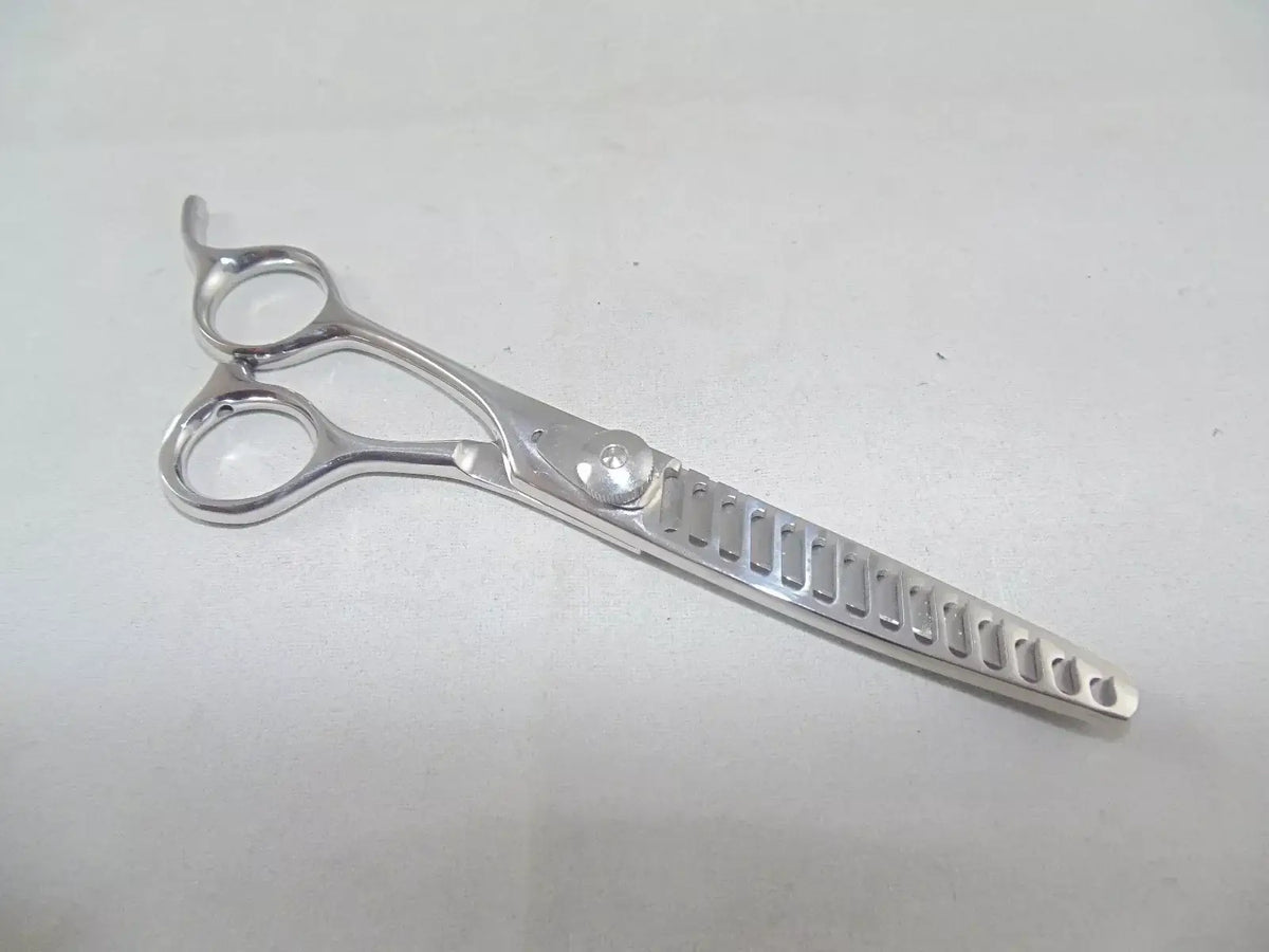 Tijeras de texturizado ergonómicas para zurdos de 6" para un estilizado de precisión