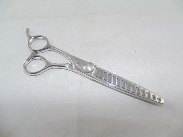 Tijeras de texturizado ergonómicas para zurdos de 6" para un estilizado de precisión