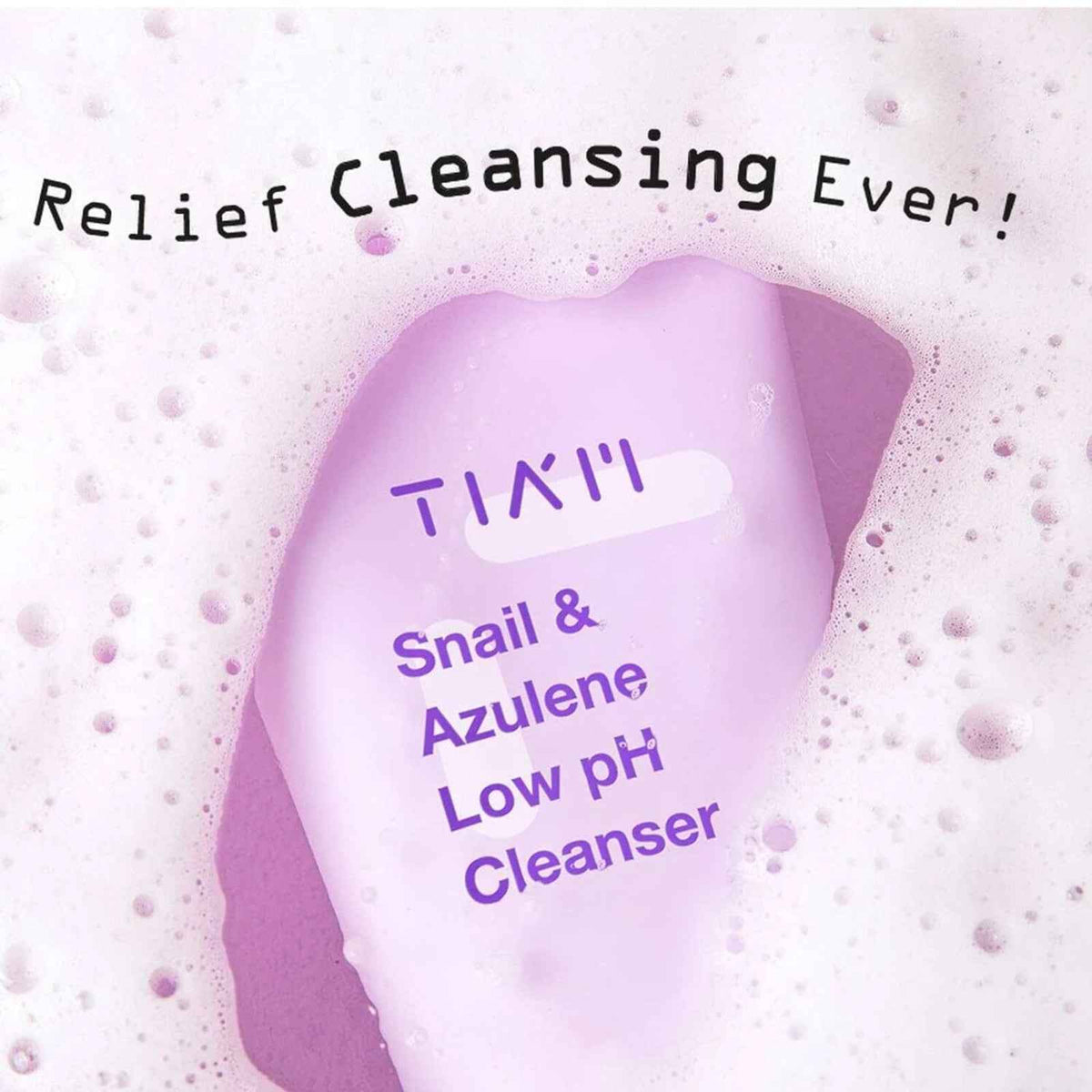 TIA'M Snail & Azulene Low pH Cleanser