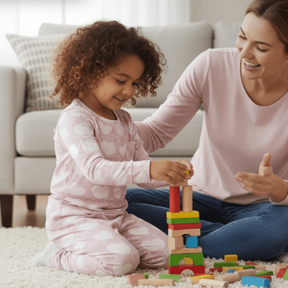 So Much Love Big Kid Pajama Set