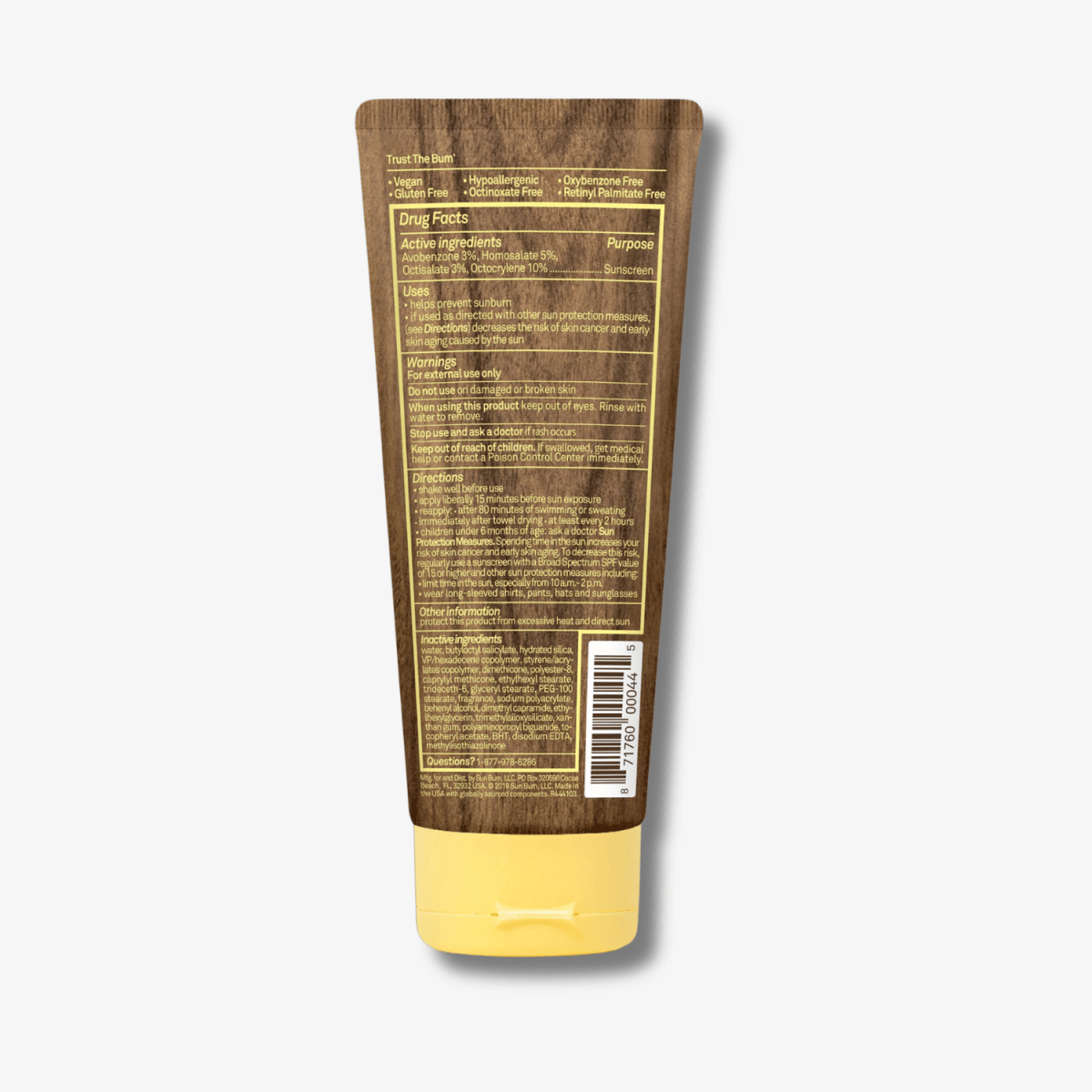 Loción protectora solar Sun Bum FPS 30 6 oz