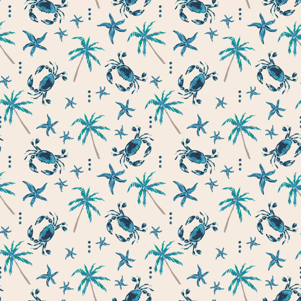 Blue Crabs Tank Romper