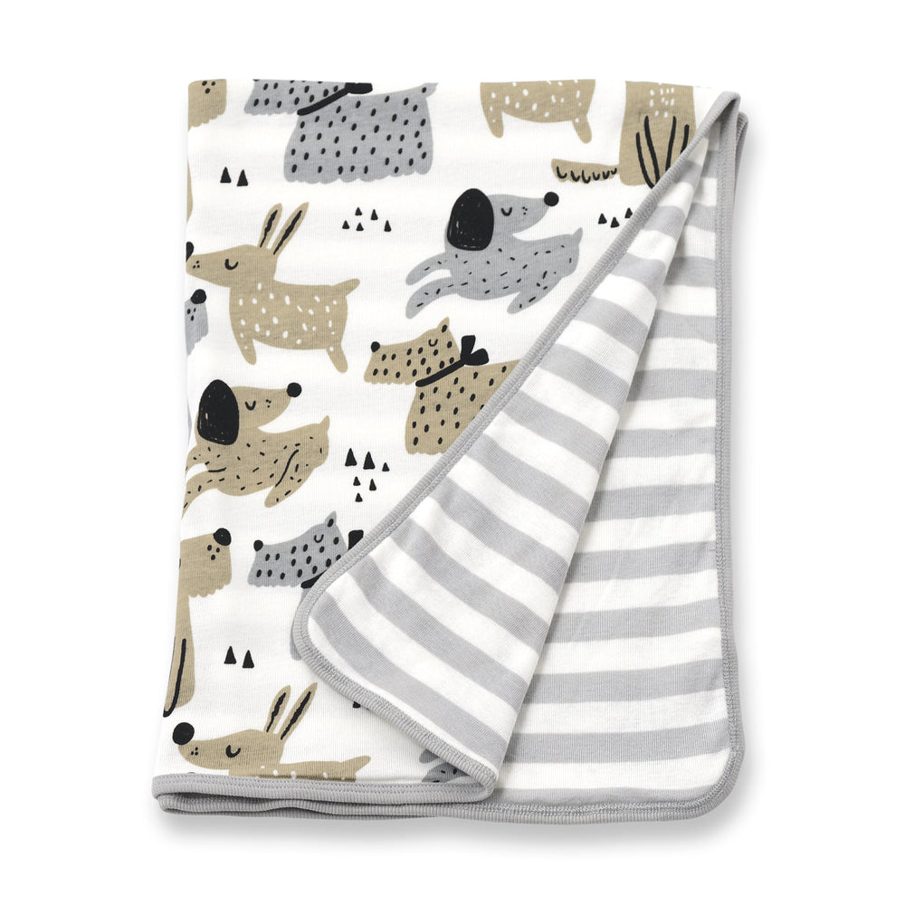 Baby Boy's Puppy Dogs Cotton Blanket Tesa Babe