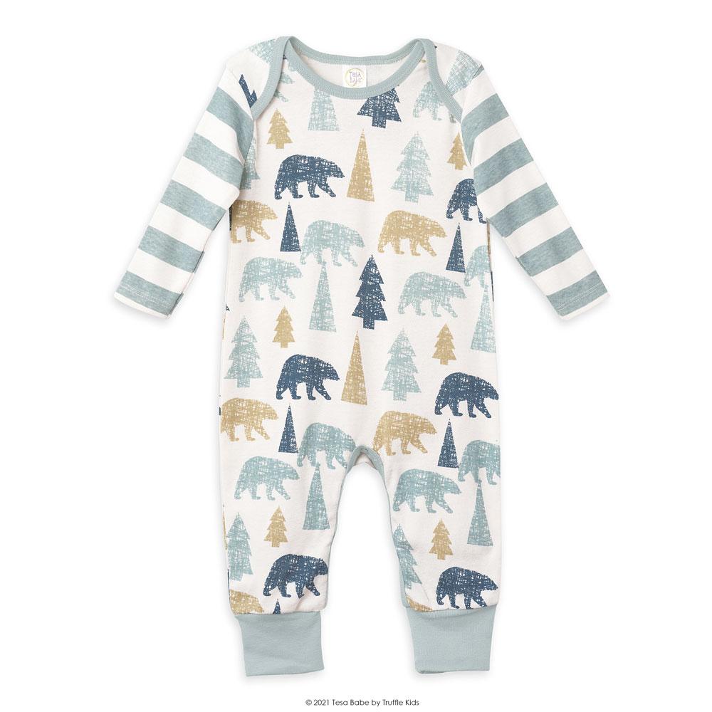 Bear Mountain Baby Boy Cotton Romper Tesa Babe