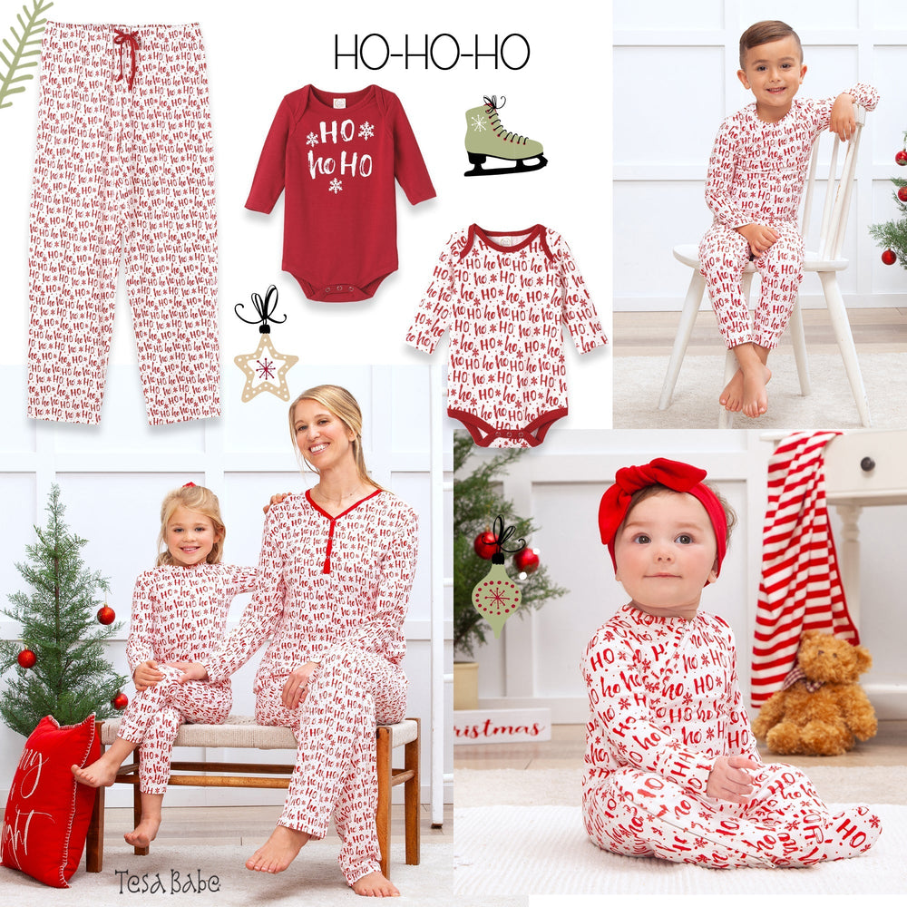 Baby Set-of-2 Christmas Bodysuits - Bamboo & Cotton Tesa Babe