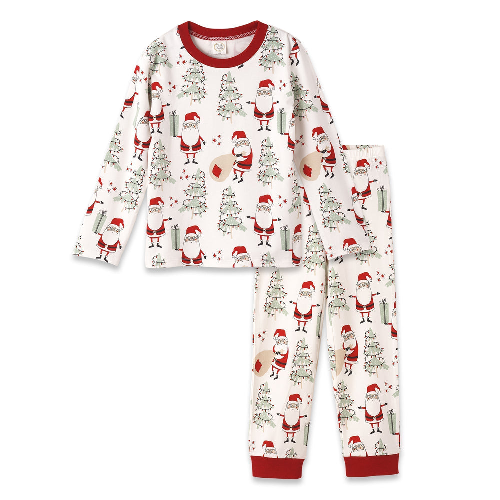 Christmas Santa Kid's Bamboo Pajama Set - Family Matching Tesa Babe