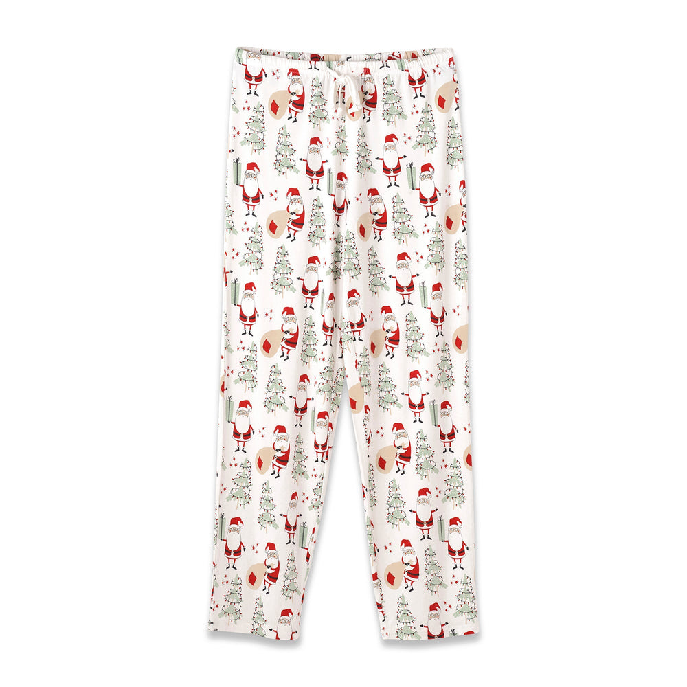 Christmas Santa Adult Bamboo Pajama Pants - Family Matching
