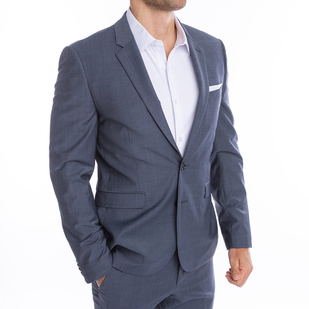goTIELESS Ultimate Dress Shirt (White) Million Dollar Collar